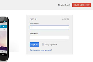 create an acount gmail