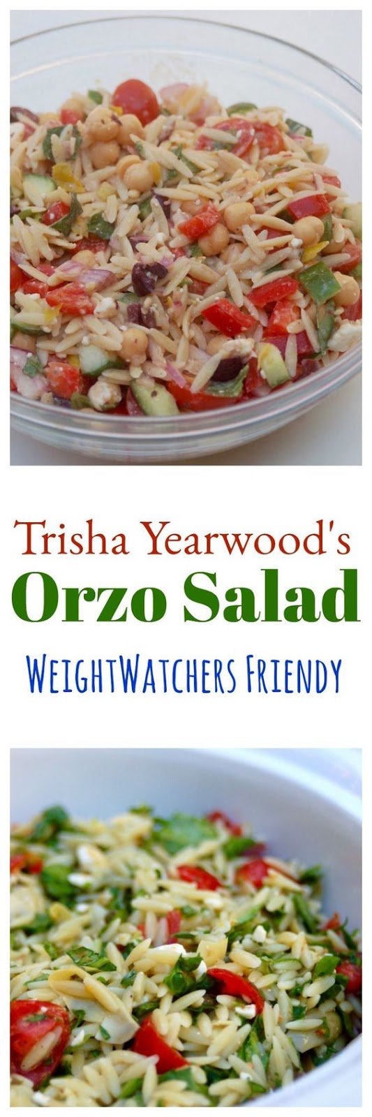 TRISHA YEARWOOD ORZO SALAD RECIPE MADE WEIGHT WATCHERS ...