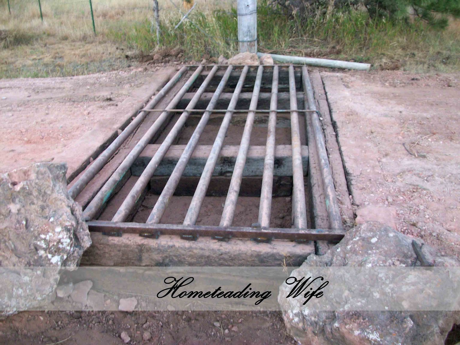 Homesteading Wife: A Cattle Guard