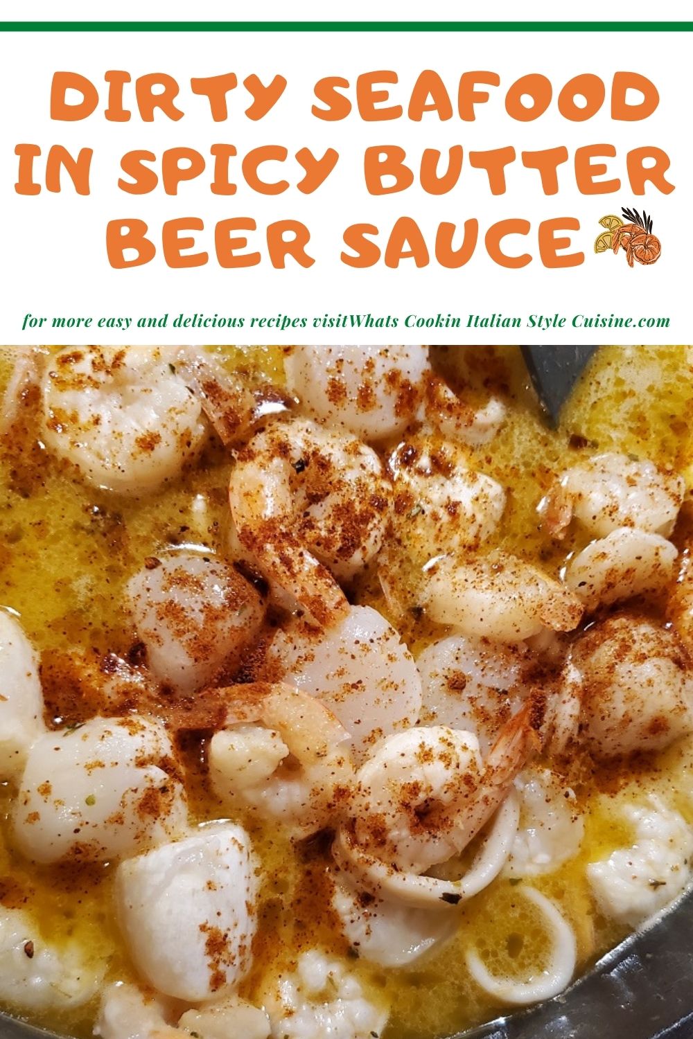 this is a pin for later on how to make a dirty seafood butter beer sauce