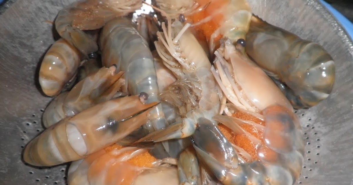 Anjelite: Resepi : Udang Galah masak lemak cili padi