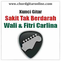 Chord Kunci Gitar Sakit Tak Berdarah Wali Feat. Fitri Carlina