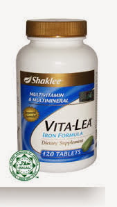 vita lea , atasi anemia dengan vitamin shaklee , shaklee klang , shaklee andalas , shaklee selangor , kebaikan vitamin shaklee , kebaikan vita lea shaklee 