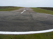 St Mary's airport runway. Yep, the coastal footpath is this close to the .