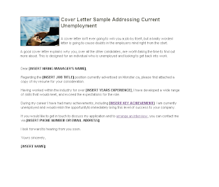 The contents of the request a letter verifying your unemployment benefits income page. Example Of A Cover Letter Blog Sample Cover Letter Addressing Current Unemployment
