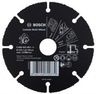 Mata Gerinda Kayu Bosch Carbide Multi Wheel