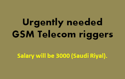 GSM Telecom riggers