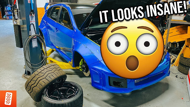 throtl Media and Content Evo 8 gets NEW WHEELS & STI  