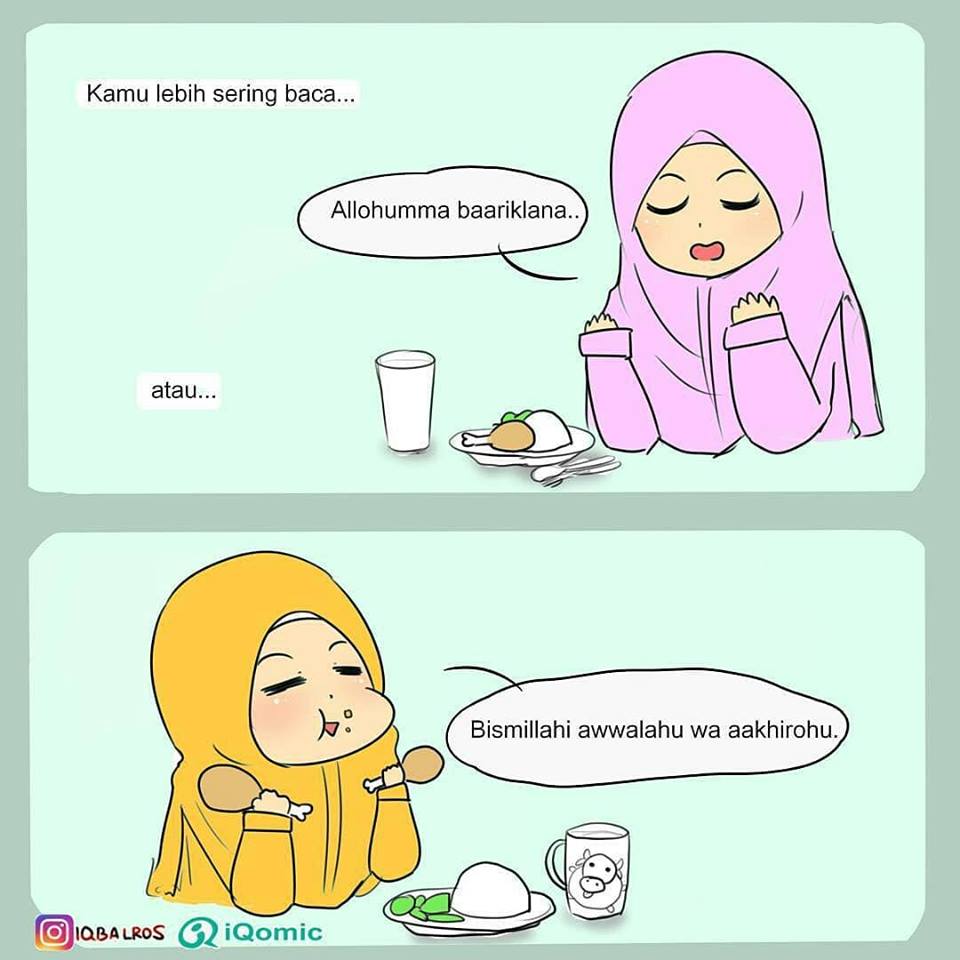 Gambar Kartun Muslimah Dengan Pesan Dan Nasehat Bagian 1 Gambar