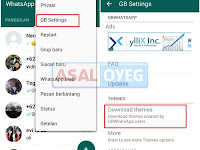 Cara Mengganti Tema Whatsapp