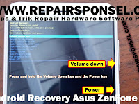 Cara Masuk Recovery Asus ZenFone 3 Max X00DD (ZC553KL)