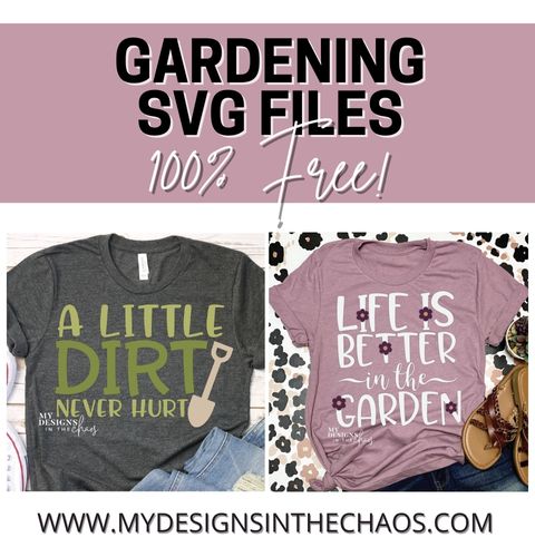 Fields Of Heather: Where To Find Free Garden Themed SVGS