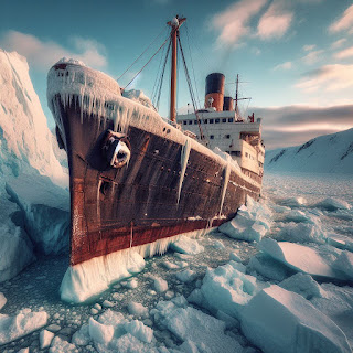 Jules Verne - Libro: Un Inverno tra i Ghiacci, Viaggio al Polo Nord
