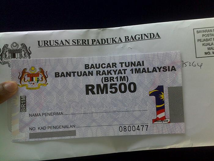 Wang Bantuan Rakyat 1Malaysia (BR1M) mula diedarkan-Semak 