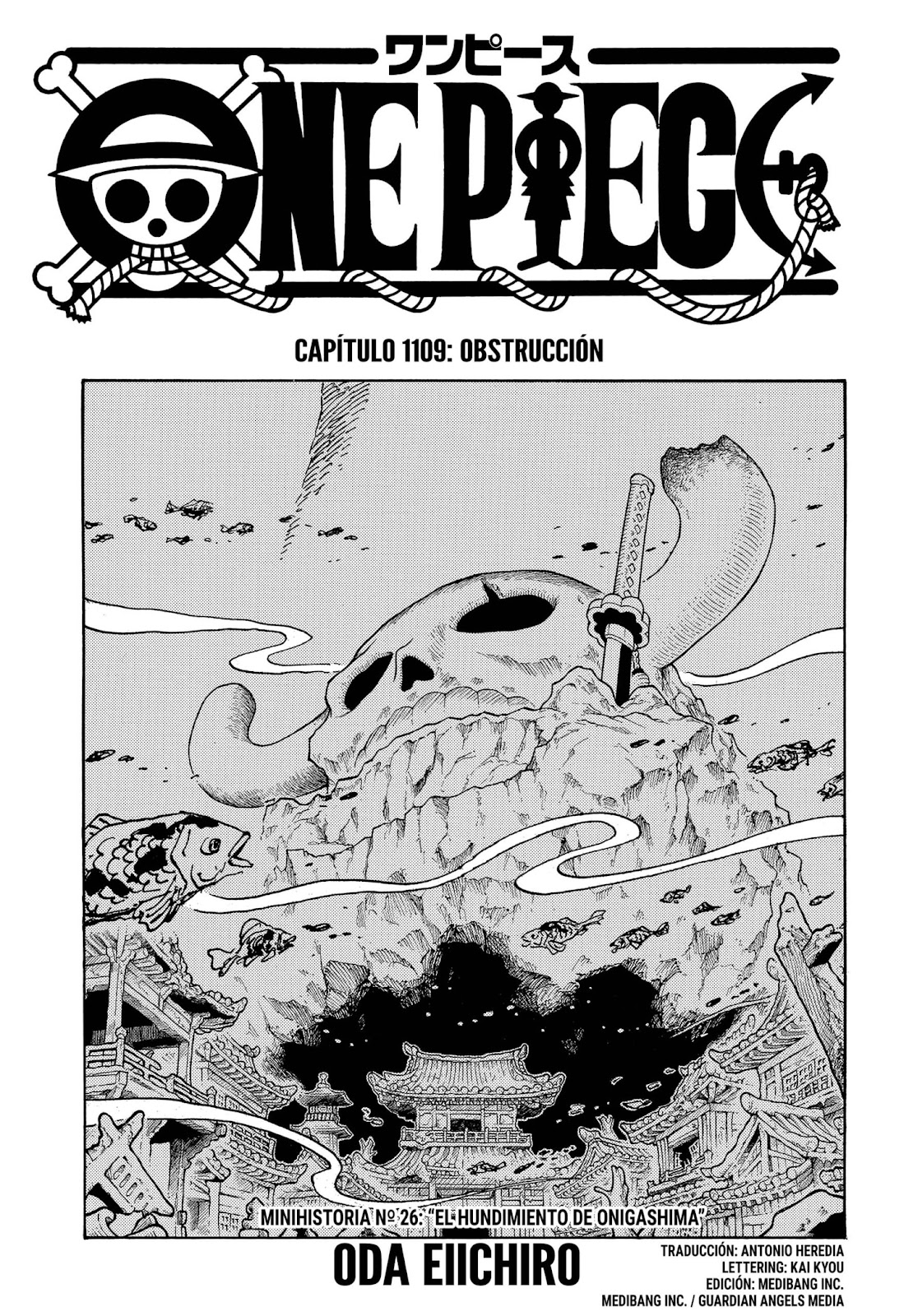 One Piece: Chapter 1109 - Page 1