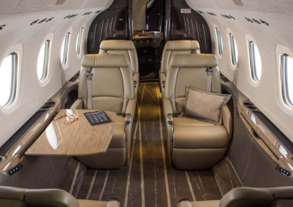 Cessna Citation Longitude interior