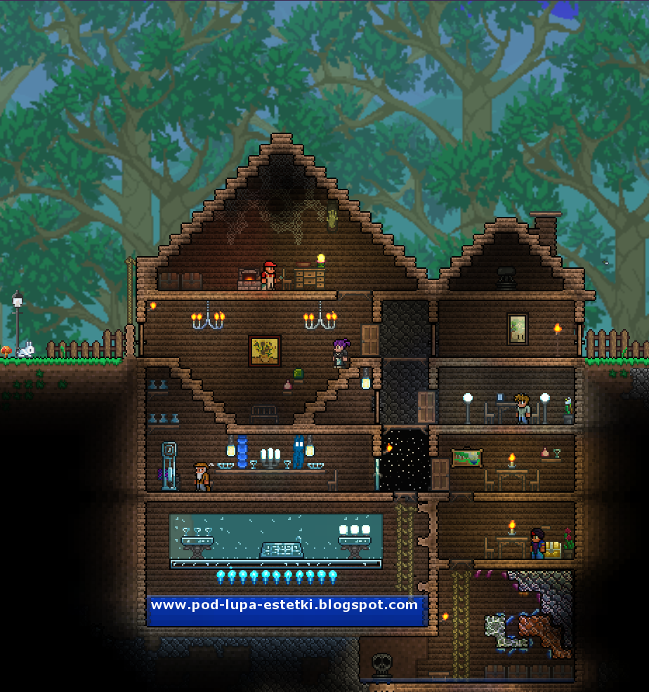 Terraria: Skazana za przesadne upiększanie otoczenia