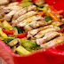 Legumes Assados com Lombinho de Porco