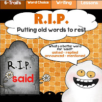 Word Choice Unit. Putting Old Words to Rest