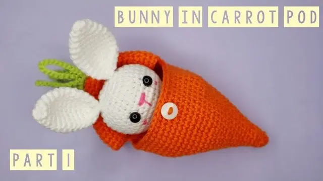 Aprende a Tejer Conejo en Zanahoria a Crochet