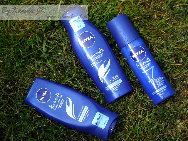 Nivea Hair Milk szampon odżywka ekspresowa odżywka w sprayu do włosów normalnych