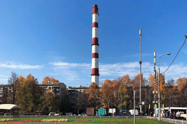 Ярцевская улица, районная тепловая станция «Рублёво»