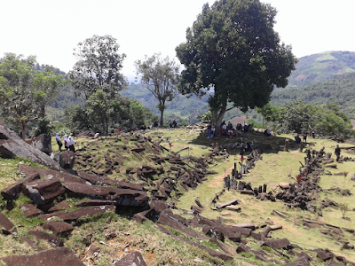 Gunung Padang Megalithic Indonesia Pyramid