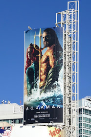 Aquaman movie billboard