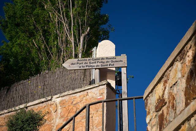 Прогулка вдоль Cami de Ronda de Sant Feliu de Guixols a Platja San Pol