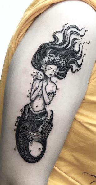 58 tatuagens de sereia que vão deixar vocês inspiradas!