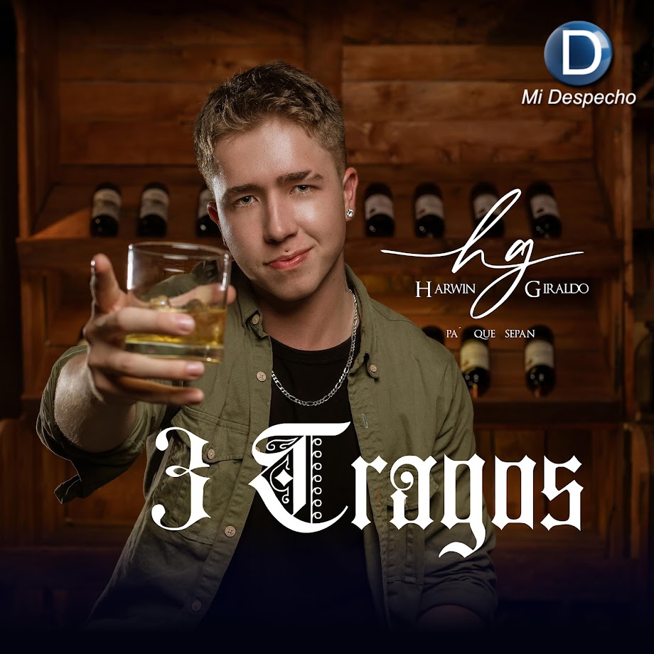 Harwin Giraldo 3 Tragos Sencillo Frontal 