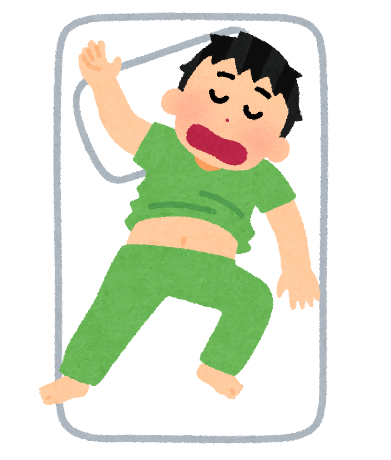 お腹を出して寝る人のイラスト 男性 かわいいフリー素材集 いらすとや