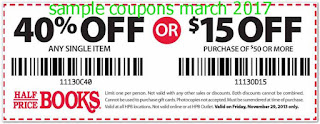 Half Price Books coupons for march 2017