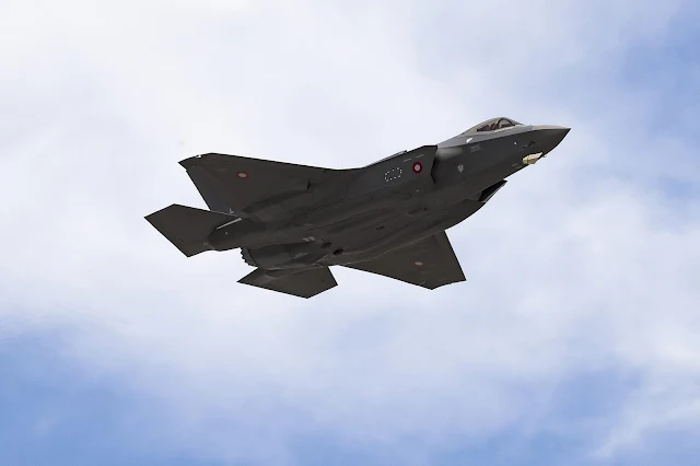 Denmark's first F-35 Lightning II Takes Flight