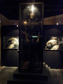 H.R. Giger designe,bio-mechanical Alien