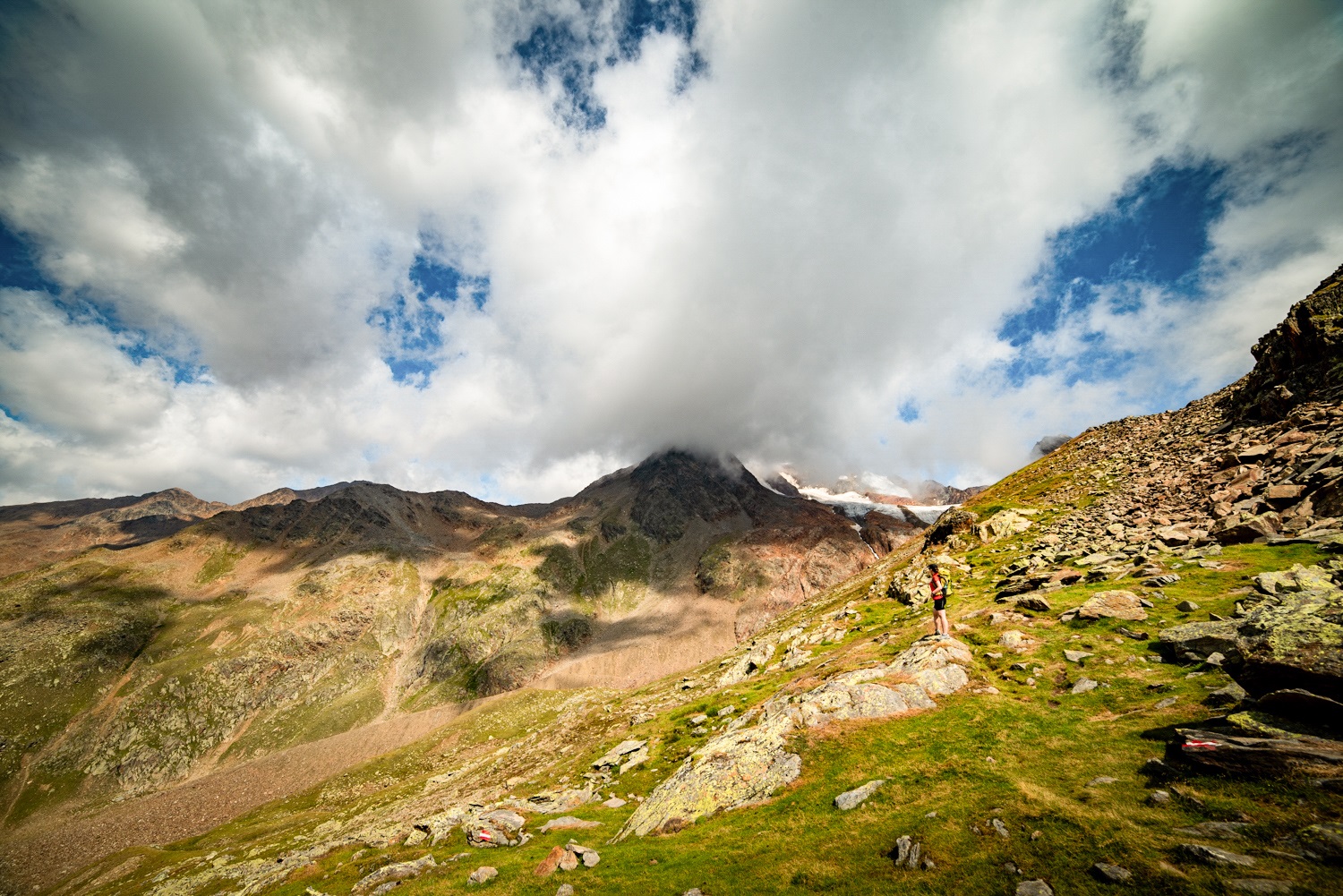 Szlak a Wildes Mannle, Tyrol, Vent