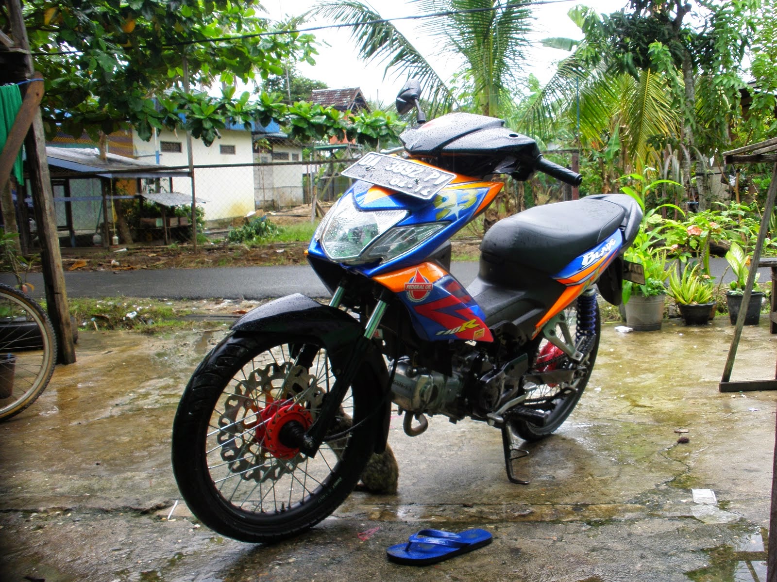 Dowload Koleksi Modif Jok Motor Honda Blade Terbaru Dan 