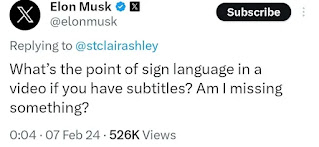 Elon Sign Language