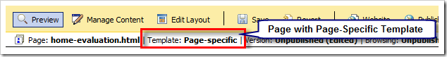 page-specific-template