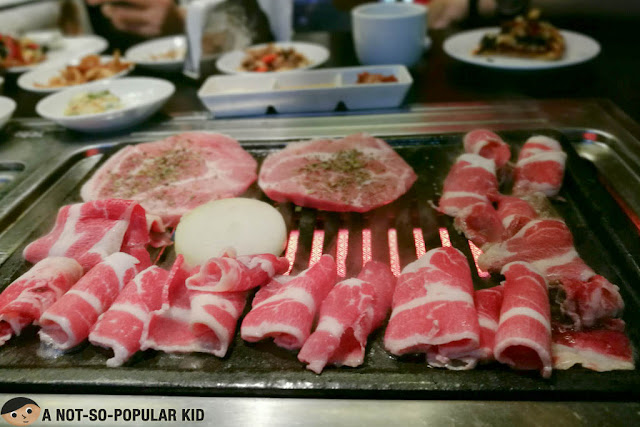 Korean BBQ Grilling in Gangnam Style