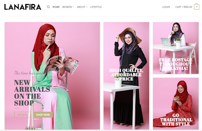 LANAFIRA Butik Pakaian Muslimah Online Terbaik