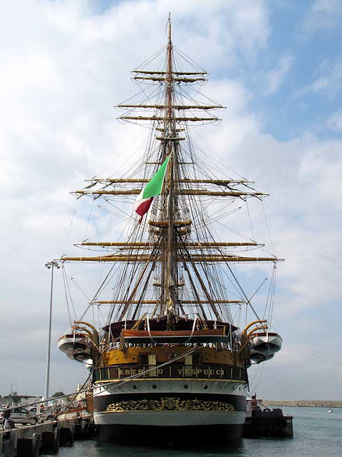 Amerigo Vespucci training ship, Livorno