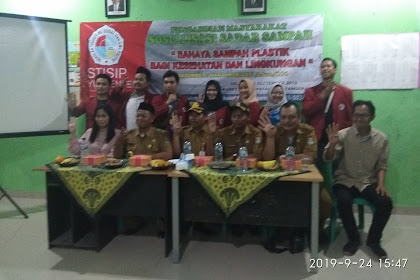 Kades Karet Ucapkan Terimakasih Kepada Mahasiswa YUPENTEK Dalam Sambutan Penutupan KKL Sosialisasi Sampah