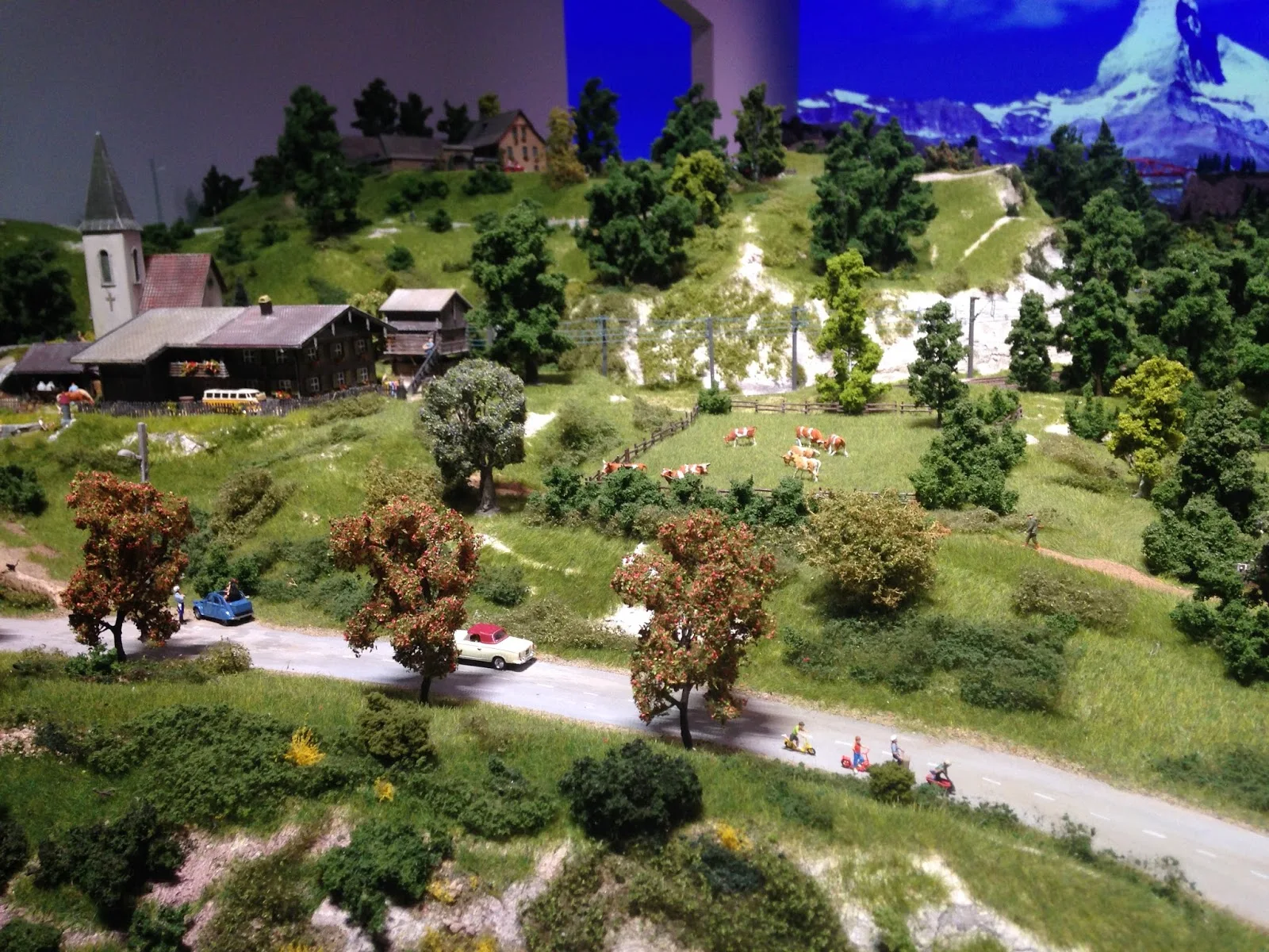 Mini World Lyon, paysage de campagne