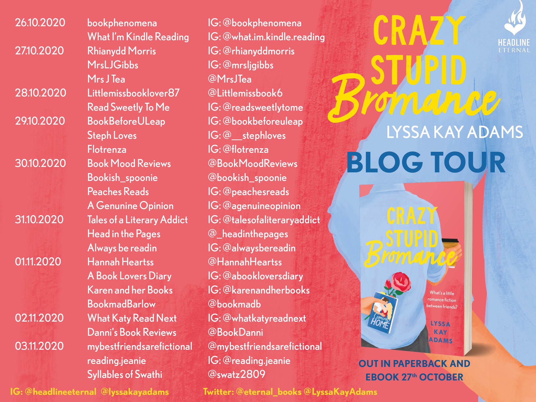 Crazy Stupid Bromance - Lyssa Kay Adams Book Extract | Blog Tour