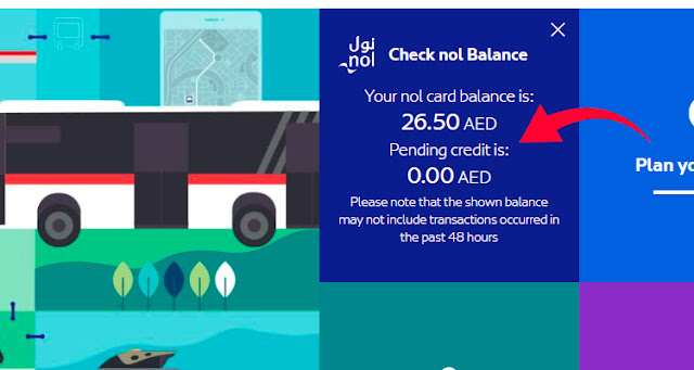 Once You enter Nol Tag id you will get nol balance online - bus nol card balance check