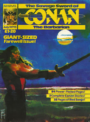 The Savage Sword of Conan #93