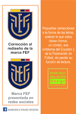 Rediseño marca FEF, por Marcelo Favio Media Designer, Portoviejo