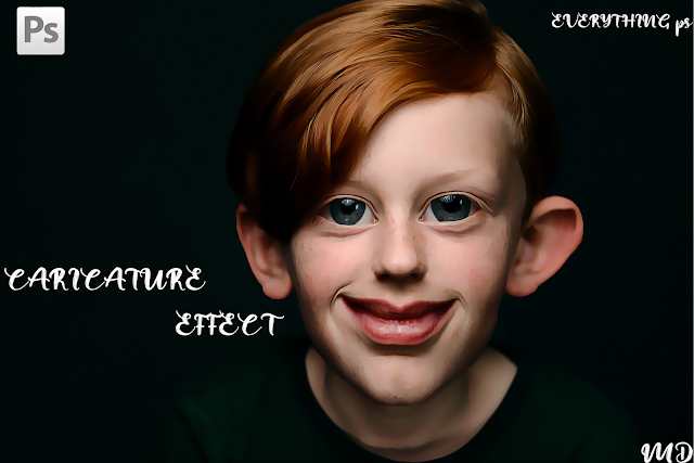 Turn photo into caricature | Photoshop tutorial 