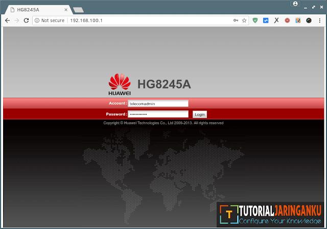 Cara Setting Multi SSID di Modem ONT Huawei HG8245A